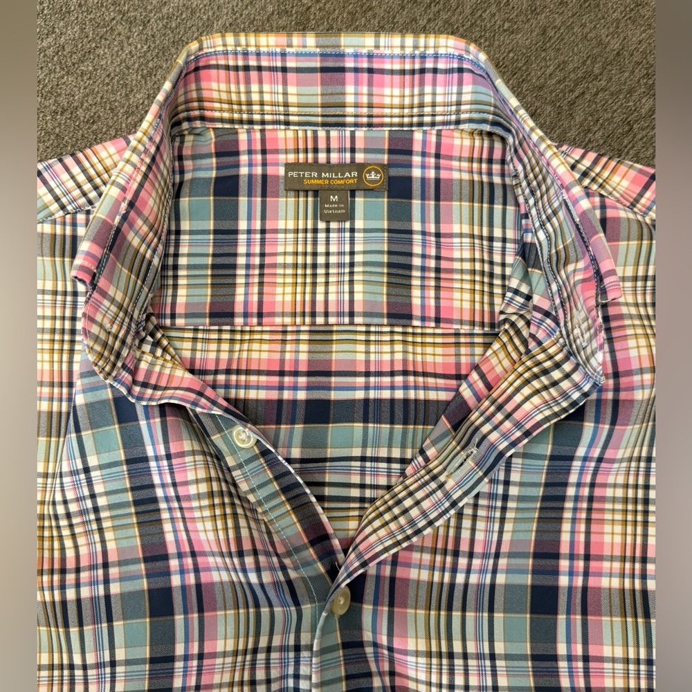 Peter Millar Men's Technical Button Down Sport Sh… - image 3